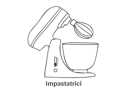 impastatrice professionale